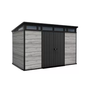Kerti ház Keter PENT Signature 11x7 Storm Grey, padlóval