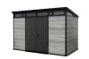 Kerti ház Keter PENT Signature 11x7 Storm Grey, padlóval