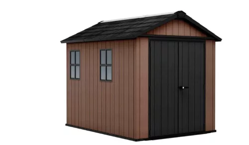 Keter Newton Plus wide 9x7,5 barna kerti ház padlóval