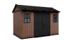 Keter Newton Plus wide 11x7,5 barna kerti ház padlóval