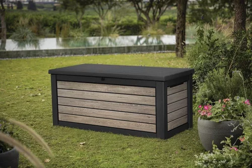 Kerti tároló Keter Deco 630 l ashwood