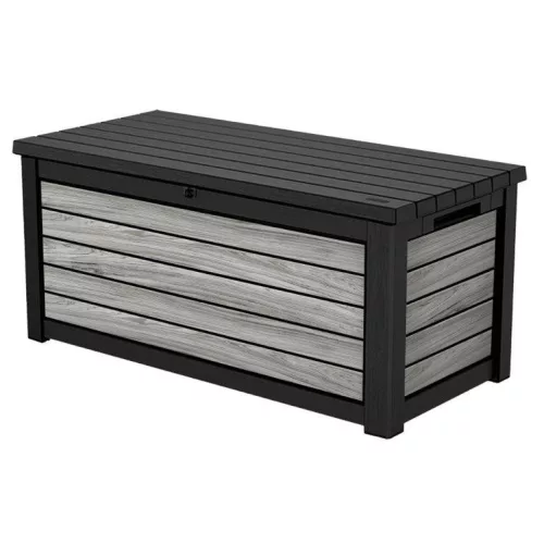 Kerti tároló Keter Deco 630 l storm grey