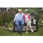 Zahradní lavice Keter Deco Garden Bench Ashwood