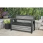 Kerti pad Keter Deco Garden Bench Storm grey