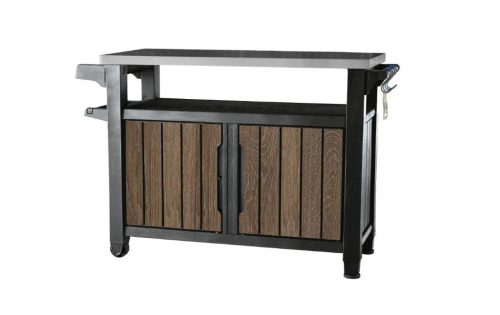 Keter UNITY XL 207 l grillasztal Walnut