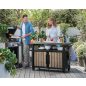 Keter UNITY XL 207 l grillasztal Ashwood