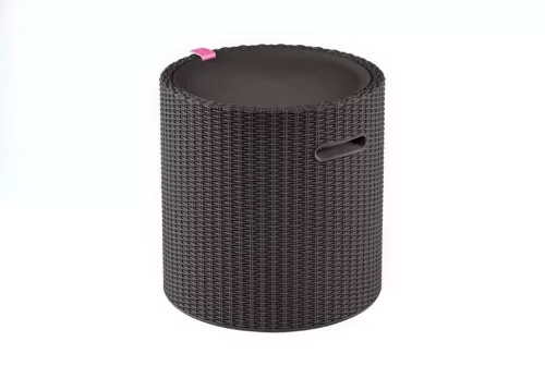 Keter Cool Stool grafit színű kerti asztal