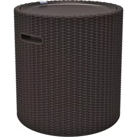 Keter Cool Stool whiskey barna kerti asztal