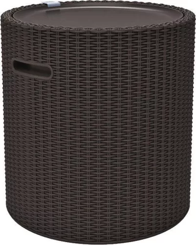 Keter Cool Stool whiskey barna kerti asztal