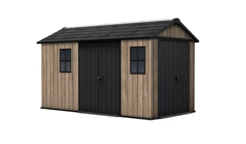 Keter Apex 7,5 x 13 Ashwood kerti ház, padlóval