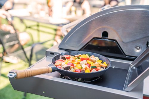 Grillszerszámok G21- grillserpenyő, öntöttvas