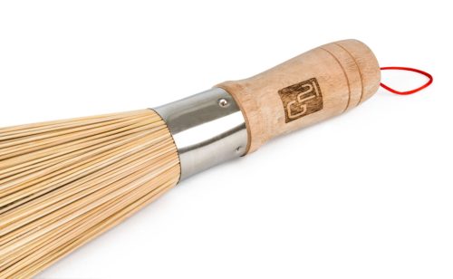 Grillszerszám G21 -bambusz kefe, serpenyők tisztításához