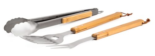 Grillezőeszközök G21 készlet, 3 darabos, fa nyéllel