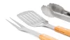 Grillezőeszközök G21 készlet, 3 darabos, fa nyéllel
