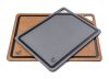 G21 EcoCut szeletelődeszka természetes cellulózból – 2 darabos készlet, barna/grafit színben