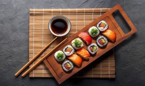 Tálalódeszka G21 akác 480 x 160 x 15 mm