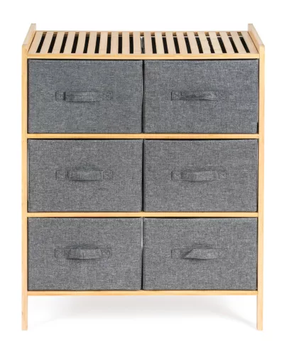 G21 bambusz állvány 6 kosárral