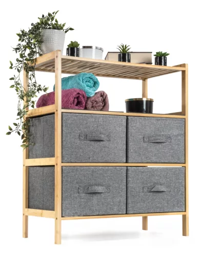 G21 bambusz állvány 6 kosárral