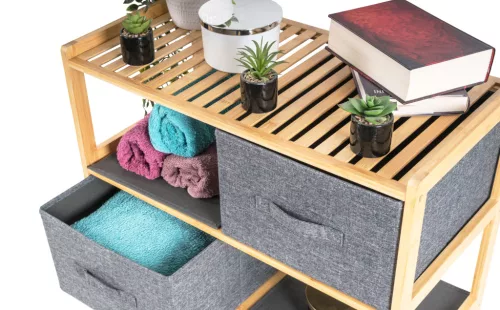 G21 bambusz állvány 6 kosárral