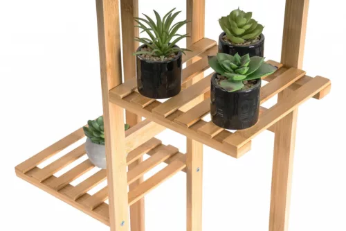 G21 6 szintes növénytartó, bambusz