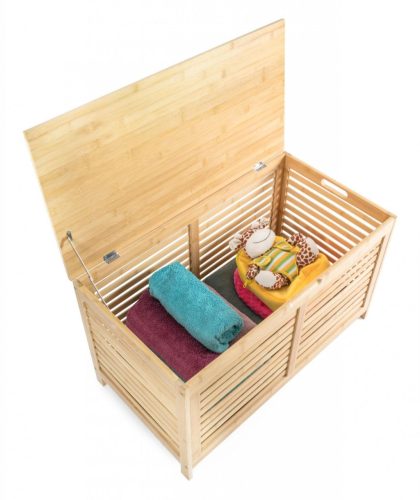 Tároló doboz G21 76 x 40 x 45 cm, bambusz