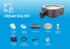 Felfújható pezsgőfürdő Marimex Greystone Deluxe Bubble Spa 4 NP