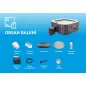   Felfújható pezsgőfürdő Marimex Greystone Deluxe Bubble Spa 4 NP