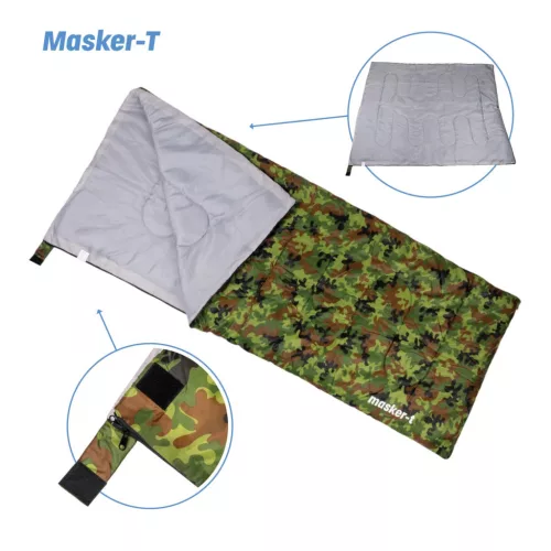 Acra Masker-T nyári hálózsák, terepmintás