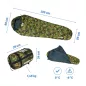 Hálózsák Acra Masker-M terepszínű, múmia