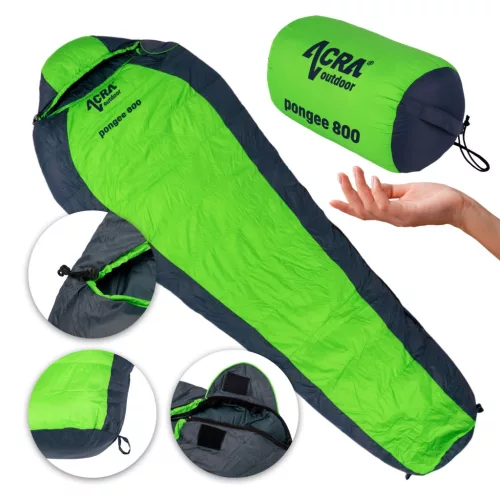 Hálózsák Acra Pongee 800 - 210 cm, kacsa tollal
