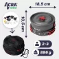 Acra C21 alumínium kempinggarnitúra 2-3 személyes