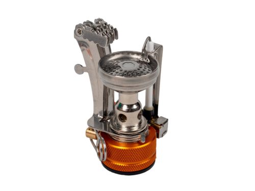 Acra C23 kemping edénykészlet gáztűzhellyel együtt 1-2 fő részére