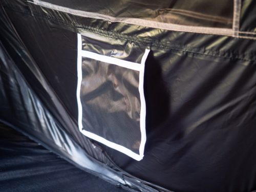 Acra Outdoor ST30 összecsukható sátor 2-3 személyre - zöld sötétítővel