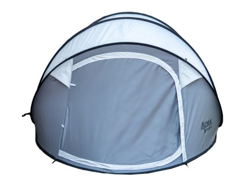 Acra Outdoor ST31 összecsukható sátor 2-3 fő részére - ezüst színű, elsötétítéssel