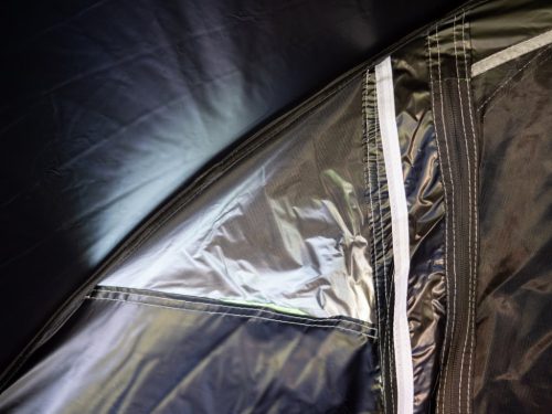 Acra Outdoor ST31 összecsukható sátor 2-3 fő részére - ezüst színű, elsötétítéssel