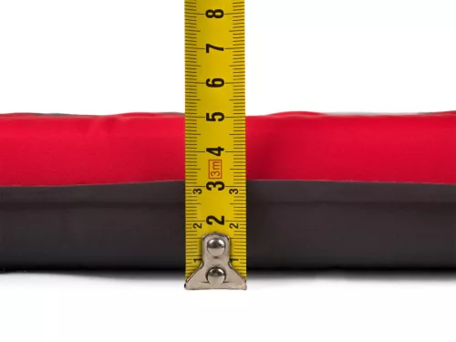 Acra L140RED önfúvó matrac , vörös-barna, 5 cm