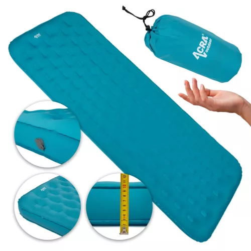 Acra L140MO felfújható matrac, kék, 10 cm-es