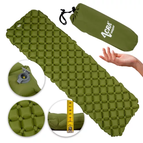 Acra L140ZEL felfújható matrac, zöld, 5 cm