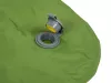 Acra L140CL felfújható matrac párnával, zöld, 5 cm