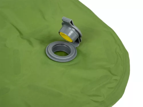 Acra L140CL felfújható matrac párnával, zöld, 5 cm