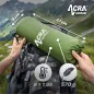 Acra L140CL felfújható matrac párnával, zöld, 5 cm