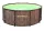 Marimex Florida medence 3,05 x 0,91 m szkimmerrel – TEAK minta