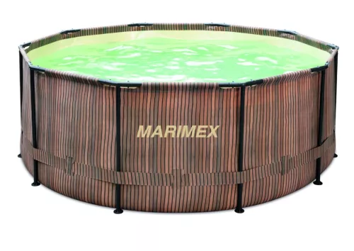 Marimex Florida medence 3,05 x 0,91 m szkimmerrel – TEAK minta