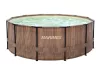 Marimex Florida medence 3,66x0,99 m szkimmerrel – TEAK mintázat