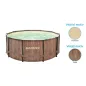   Marimex Florida medence 3,66x0,99 m szkimmerrel – TEAK mintázat