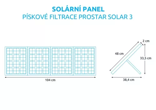 Medenceszűrő Marimex ProStar Solar 3