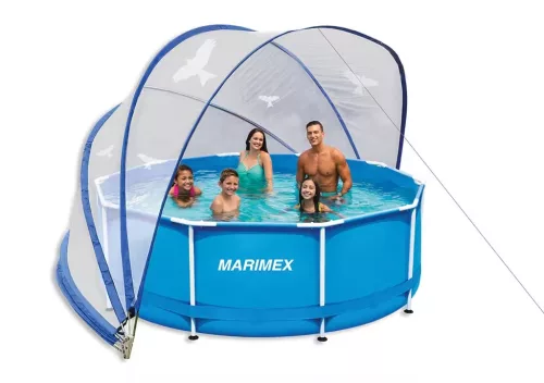 Marimex Pool House CABRIO medencetető, 5,00 m átmérővel