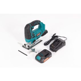 Akkumulátoros egyenesvonalú fűrész NAC JS-20-LI-ST-20V