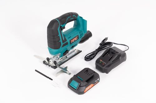 Akkumulátoros egyenesvonalú fűrész NAC JS-20-LI-ST-20V