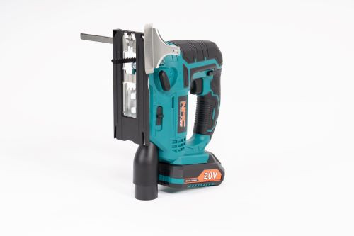 Akkumulátoros egyenesvonalú fűrész NAC JS-20-LI-ST-20V